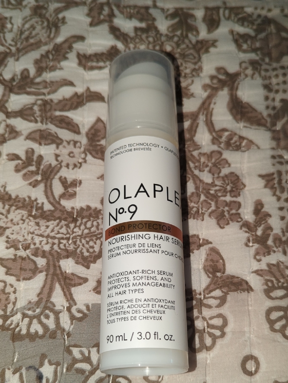 Olaplex No.9 Bond Protector Nourishing Hair Serum - White with Brown Accent